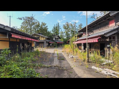 Une journée dans un village récemment abandonné