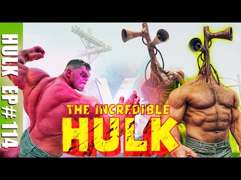 Hulk vs Siren Head & Zombies E114 | Red Hulk Turns Into Siren Head Hulk | Epic Battle Fight