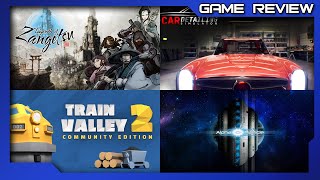 Vido-Test : Labyrinth of Zangetsu, Train Valley 2: CE, Alpha Particle, Car Detailing Simulator - Review Roundup