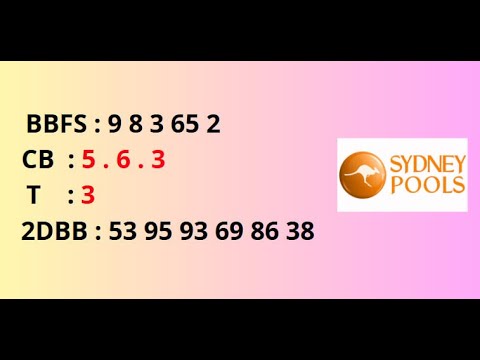PREDIKSI SDY MALAM INI 23 JUNI 2025 | BOCORAN BBFS SYDNEY HARI INI | RUMUS KEPALA EKOR SDY KUAT