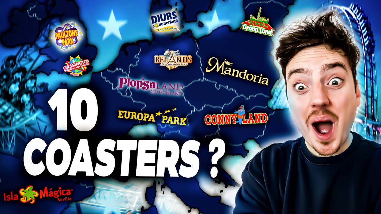 10 NOUVEAUX ROLLER COASTERS arrivent en Europe ! (Beaucoup de parcs à faire 👀)