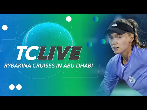 Rybakina advances to Abu Dhabi quarterfinals | Tennis Channel Live