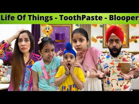 Life Of Things - ToothPaste - Blooper | Ramneek Singh 1313 | RS 1313 VLOGS #Shorts