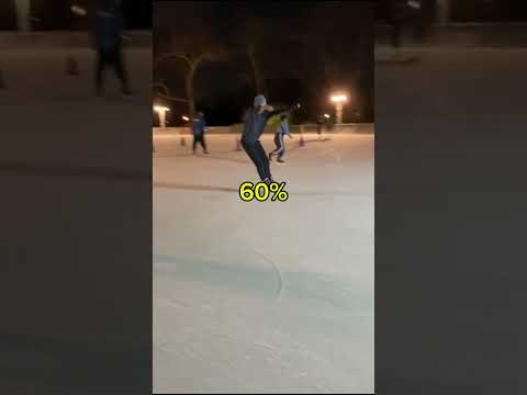 Ice level 0 to 100 #iceskating #skating