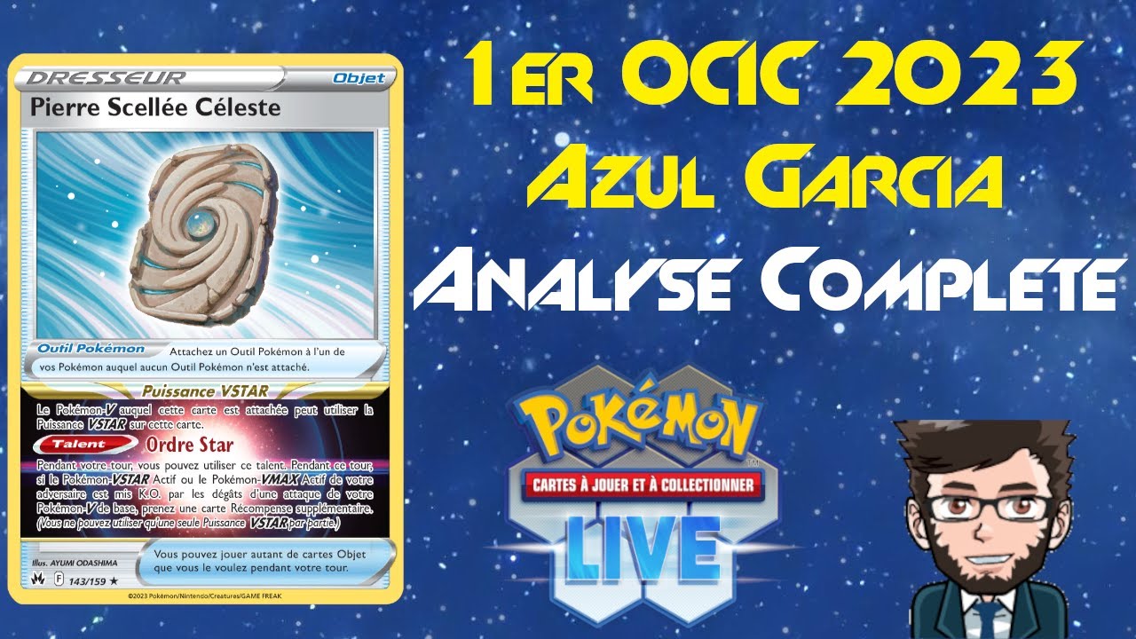 Analyse complète #111 du deck qui fait 1er au OCIC 2023 sur Pokémon TCG Live