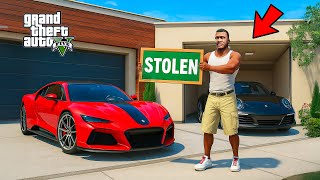 Franklin Just Sailed Secret Million Dollar Supercars in GTA 5!