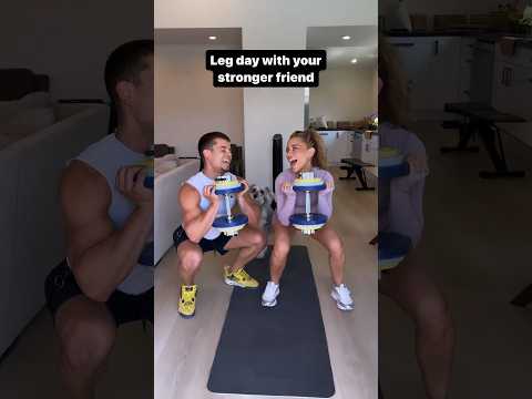 When you workout with your stronger friend @IsaiahMiranda22