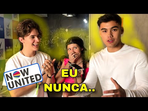 EU NUNCA COM NOW UNITED + ENSINEI ELES A DANÇAR PASSINHO!