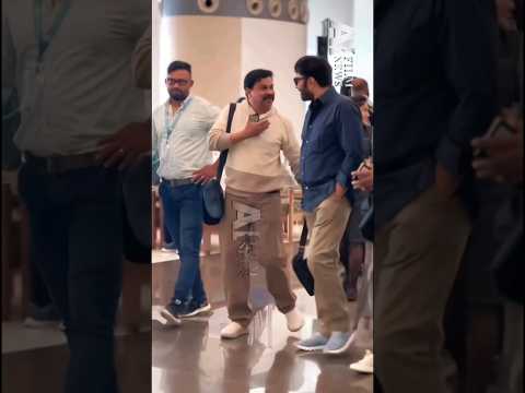 എയർപോർട്ടിൽ ദിലീപും മമ്മൂക്കയും l #mammootty meets #dileep @ Airport #mammookka