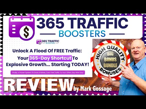 365 Traffic Boosters 🚀 Consistent, free traffic to any URL 🚦 VIP 🤐 Bonuses Inc 🚦