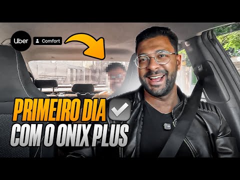 Meu primeiro dia no Uber com um Ônix Plus LT 2025