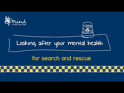 Looking after your mental health | search and rescue