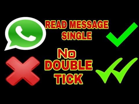 how to read whatsapp message with single tick (No double tick)| whatsap message single tick