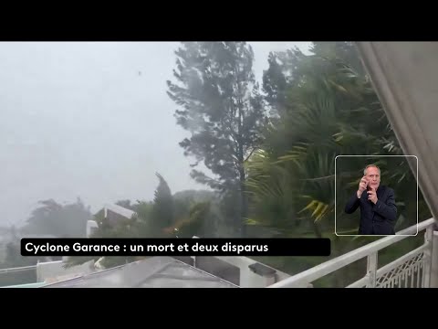 Cyclone Garance : un mort et deux disparus à La Réunion