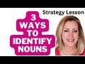 Identifying Nouns and Articles