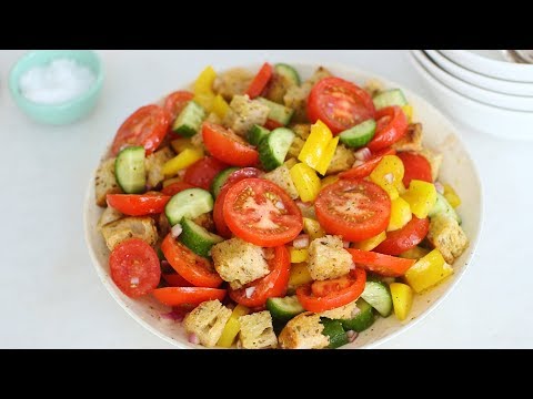 Gazpacho Chopped Salad - Healthy Appetite with Shira Bocar