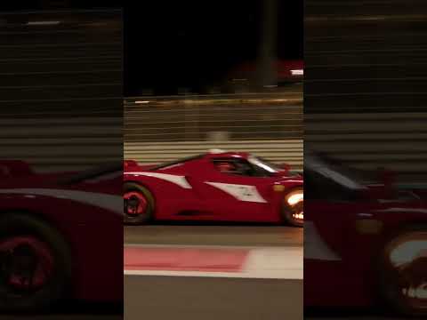 Feeling the heat" The brakes glow on our #Ferrari #XXProgramme cars in action at Abu Dhabi! ?