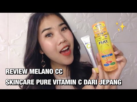 REVIEW MELANO CC - SKINCARE PURE VITAMIN C DARI JEPANG