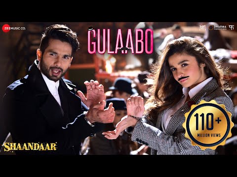 Gulaabo - Full Video| Shaandaar | Alia Bhatt &amp; Shahid Kapoor | Vishal Dadlani | Amit Trivedi