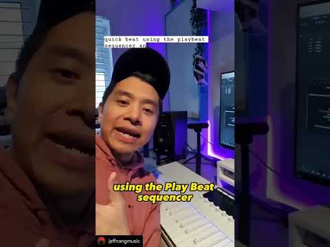 @jeffnangmusic using #playbeat to create interesting drum beats.