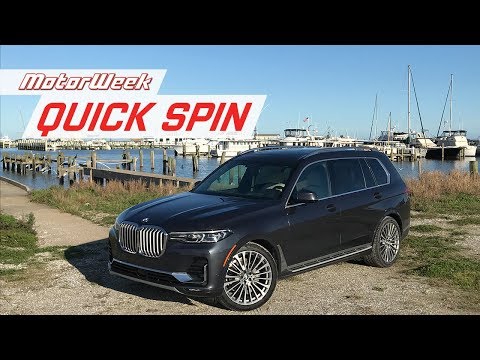 2019 BMW X7 | MotorWeek Quick Spin