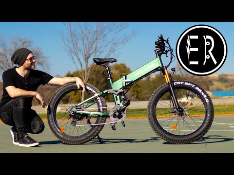 FULL SIZE folder with FULL SUSPENSION! Wallke X3 Pro electric bike review