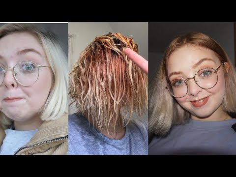 Dying my hair natural AGAIN (not green this time haha)