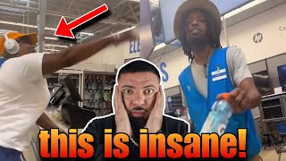 Walmart Worker Gets BLACK FATIGUE After Stud Granny Loses It!