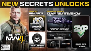 Claim SECRET MW4 Rewards ASAP… (Free Operators, Blueprints & MORE)