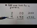 Mental Math Addition Techniques