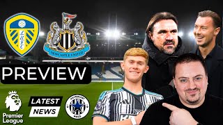 LEEDS VS NEWCASTLE UNITED PREVIEW! | LEWIS HALL SIGNS NEW DEAL! ✍️