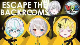 【Escape The Backrooms】今日こそクリアするぞ！力を合わせてふぁいおー！【回胴てん/うる虎がーる/微睡いちの/LN_へるぷ