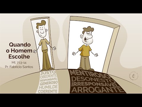 20/01/2026 - Terça - Quando o Homem Escolhe - Pr. Fabrício Santos