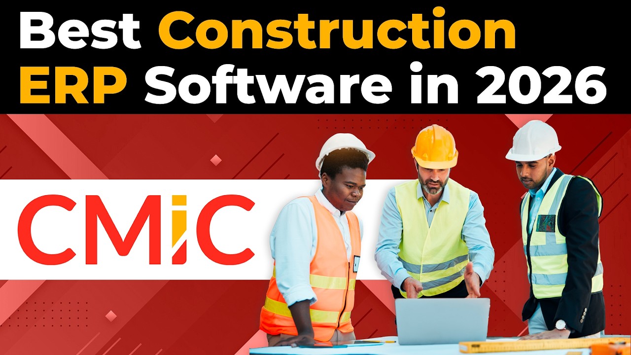 Best Construction ERP Software in 2026: Spotlight on CMiC | 02.06.2026

If your construction firm is running accounting in one system, project management in another, and procurement somewhere else ...
