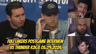 R2G3 Lakers vs Thunder | Postgame Interviews x Highlights: May 9, 2026
