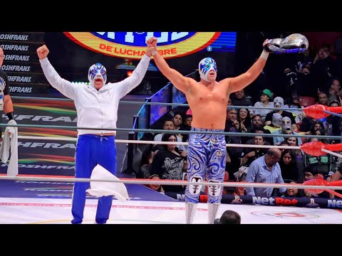 Atlantis Jr vs Soberano Jr ARENA MEXICO/CAMPEONATO MUNDIAL HISTÓRICO SEMI COMPLETO