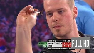 V. van der Voort v M. Hopp WK Darts 2017 round 1 / Dart WM 2017