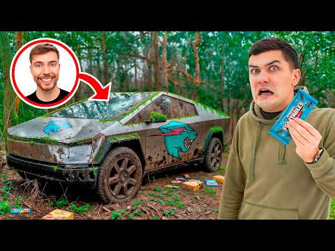 Оживляем ЗАБРОШЕННУЮ TESLA МИСТЕРА БИСТА! Как она там оказалась?