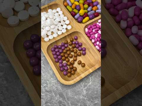 Filling platter with candy 🍭