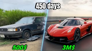 FULL BUILD - REBUILDING A 1991 TOYOTA INTO A 2025 SUPERCAR