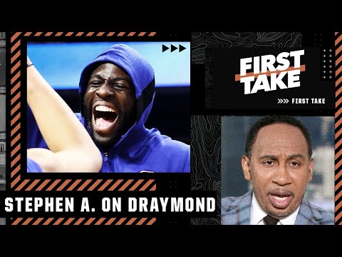 Stephen A. Smith reacts to Draymond Green