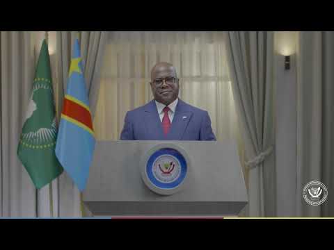 Follow the speech by Head of State Tshisekedi on the occasion of the 65th anniversary of DRC inde...