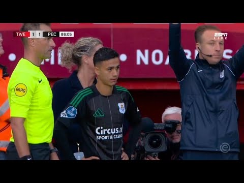 Eliano Reijnders vs Fc Twente • Masuk Di Menit 86 • Liga Belanda 2024