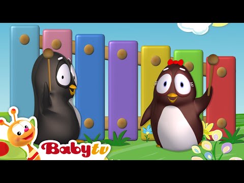 Pim & Pimba Play Games | Xylophone 🎵​ | @BabyTV