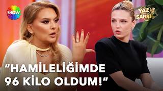 Demet Akalın’dan samimi açıklama: “Hamilelikte 96 kiloya çıktım” | Yaz Bir Şarkı 1. Bölüm