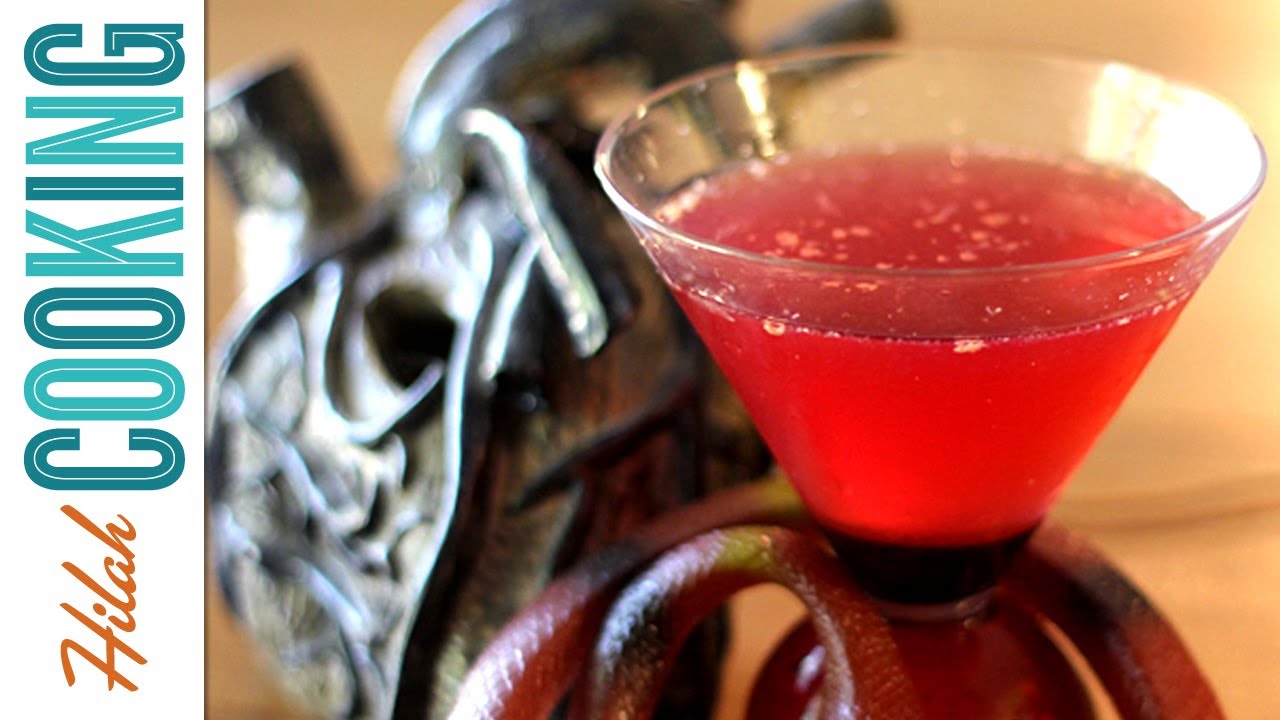How to Make a Halloween Cocktail - Hilah Cooking