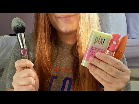 ASMR DOING YOUR MAKEUP RELAXING  [ NO TALKING ]