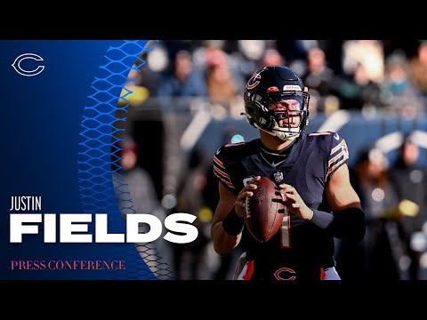 Justin Fields: 'Just trying to adapt to the game' | Chicago Bears video clip