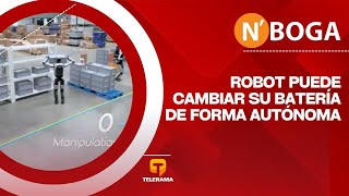 Robot puede cambiar su batería de forma autónoma, y trabaja sin descanso 24/7