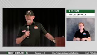 Gifford Fire Community Meeting August 29, 2025